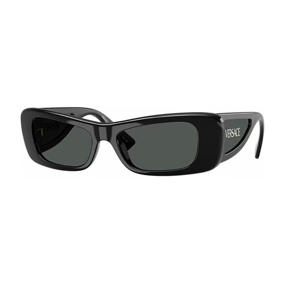 NEW VERSACE SQUARE SUNGLASSES VE4481 GB187 BLACK GREY VERSACE MOD 4481 GB1/87 - Picture 1 of 3